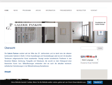 Tablet Screenshot of galerie-pankow.de